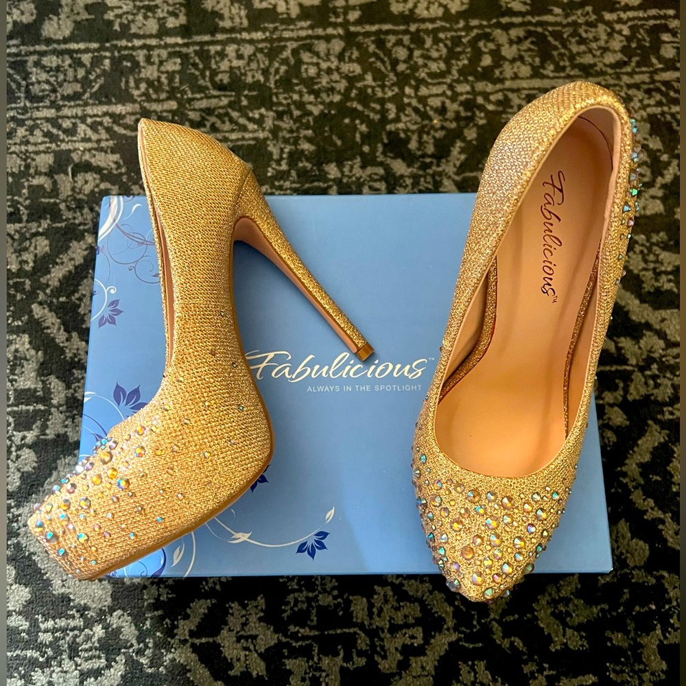 unworn high heels